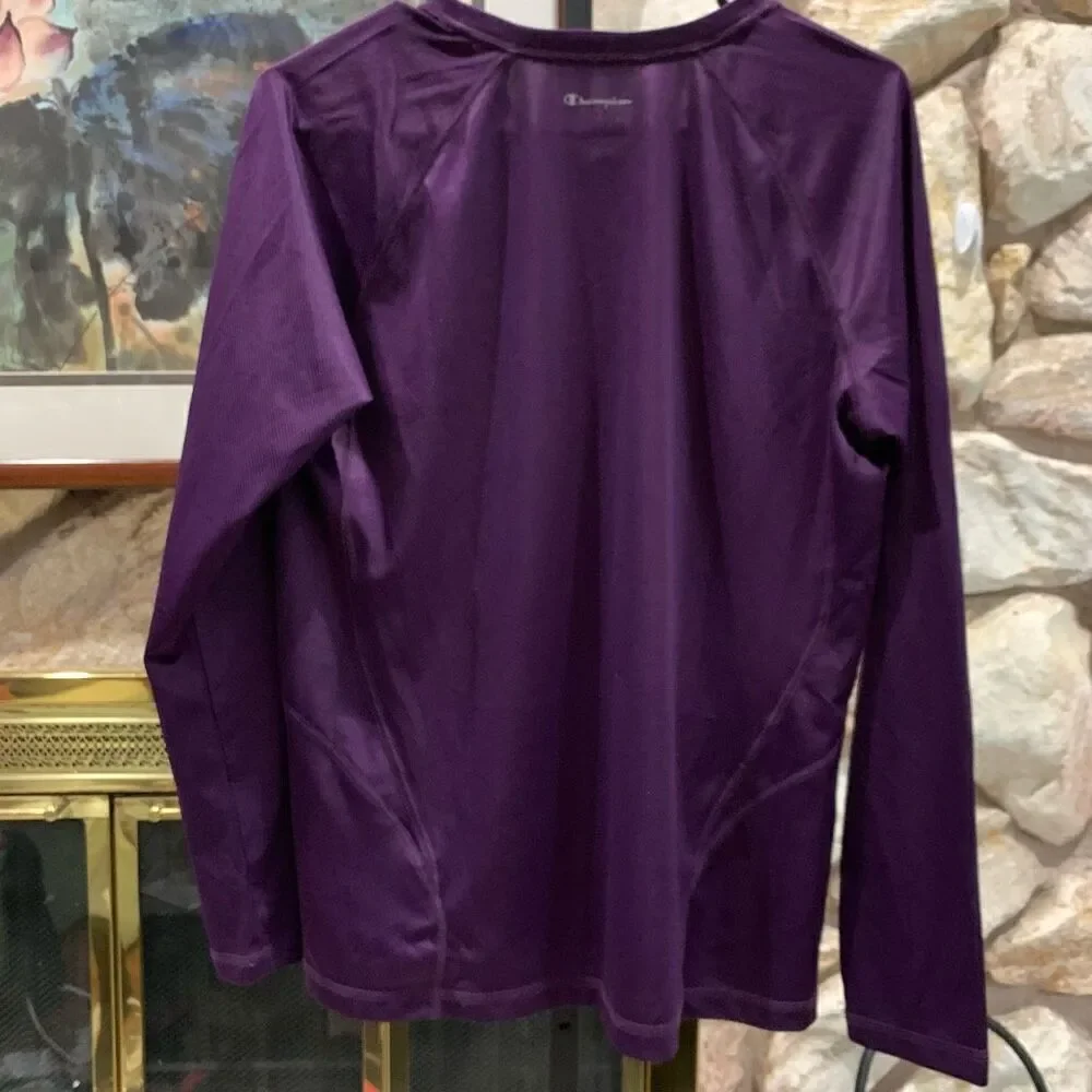 Women’s C9 by champion long sleeve athletic top cover up warm up size xl